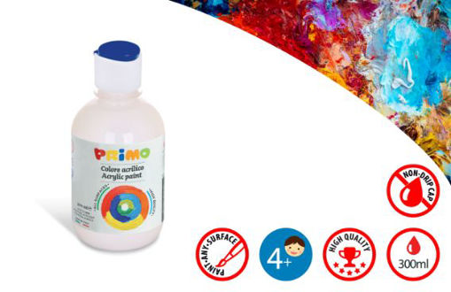 Picture of PRIMO ACRYLIC PAINT 300ML WHITE